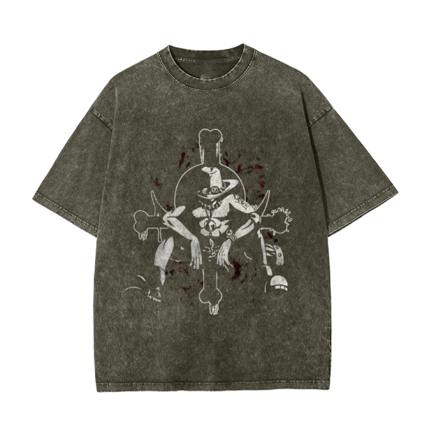 Ace Vintage Oversized T-Shirt | One Piece-Teegamechanger