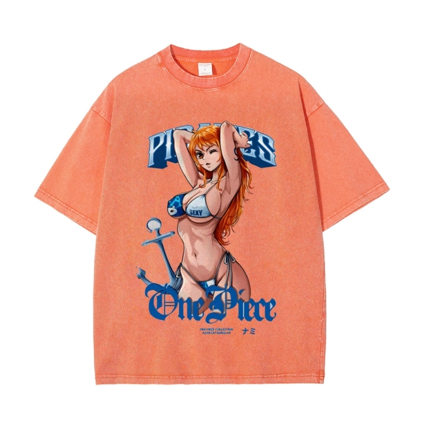 Nami Vintage T-shirt | One Piece-Teegamechanger