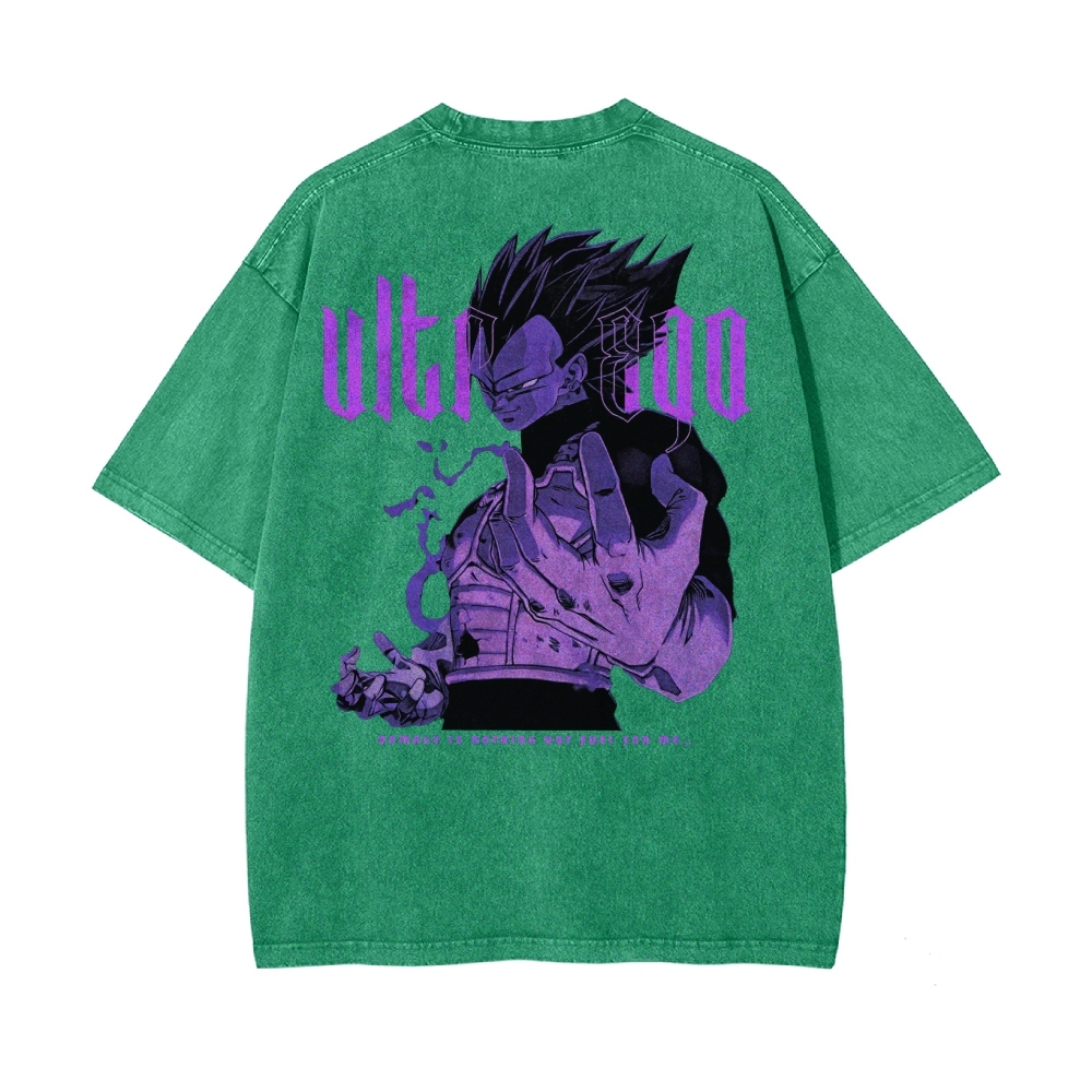 Vegeta Ultra Ego Vintage T-Shirt | Dragon Ball Super
