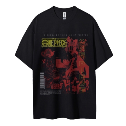 “King of Pirates” Vintage T-Shirt | One Piece-Teegamechanger