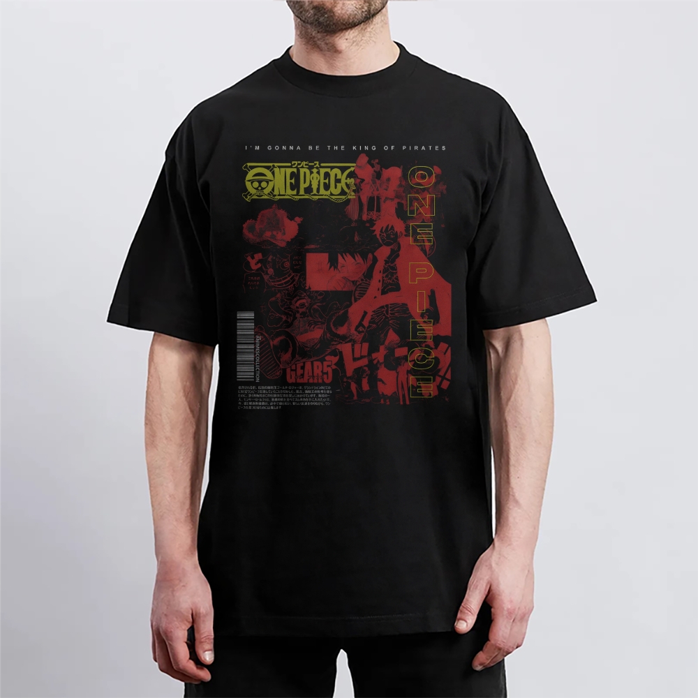 “King of Pirates” Vintage T-Shirt | One Piece-Teegamechanger