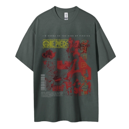 “King of Pirates” Vintage T-Shirt | One Piece-Teegamechanger