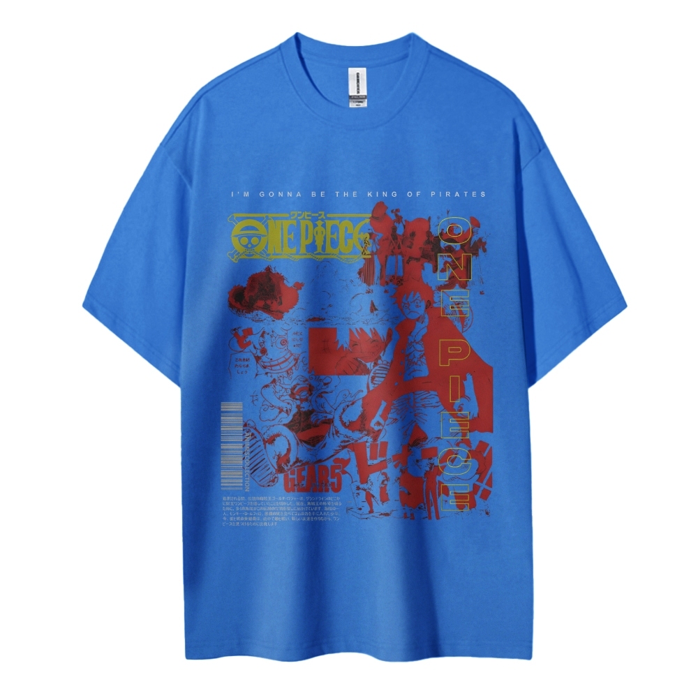 “King of Pirates” Vintage T-Shirt | One Piece-Teegamechanger