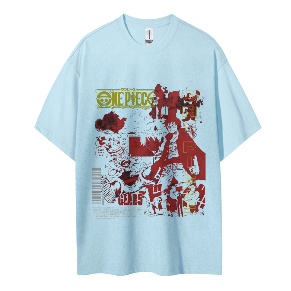 “King of Pirates” Vintage T-Shirt | One Piece-Teegamechanger