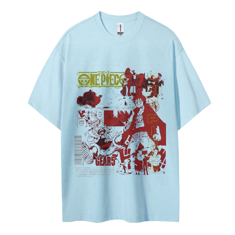 “King of Pirates” Vintage T-Shirt | One Piece-Teegamechanger