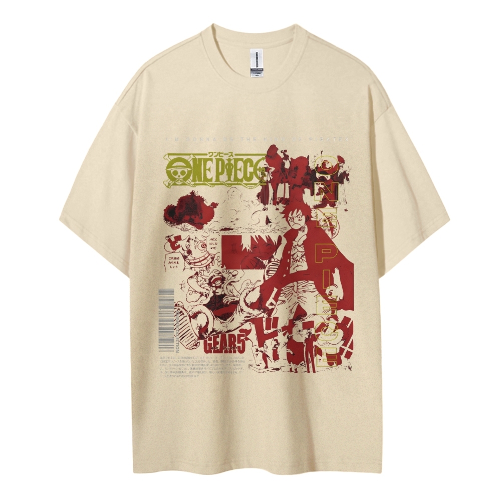 “King of Pirates” Vintage T-Shirt | One Piece-Teegamechanger