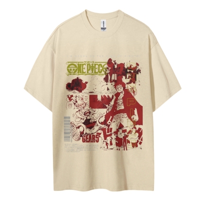 “King of Pirates” Vintage T-Shirt | One Piece-Teegamechanger
