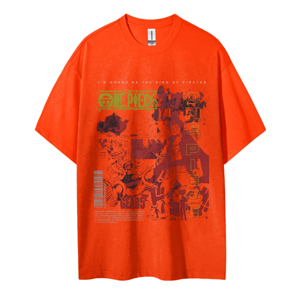 “King of Pirates” Vintage T-Shirt | One Piece-Teegamechanger