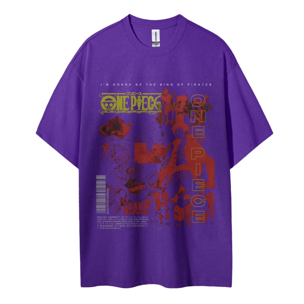 “King of Pirates” Vintage T-Shirt | One Piece-Teegamechanger
