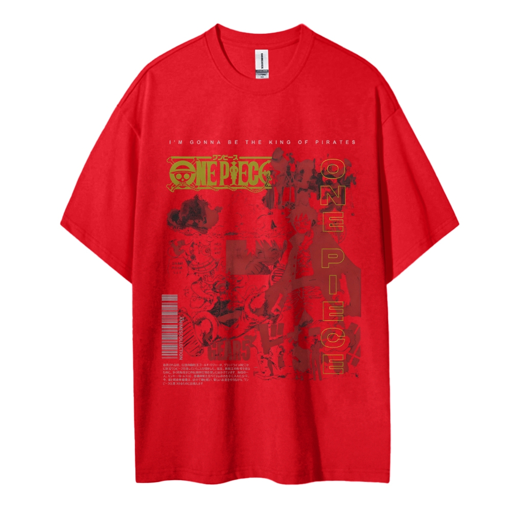 “King of Pirates” Vintage T-Shirt | One Piece-Teegamechanger