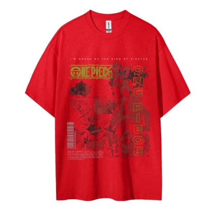 “King of Pirates” Vintage T-Shirt | One Piece-Teegamechanger