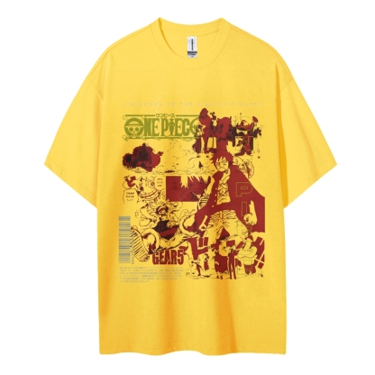 “King of Pirates” Vintage T-Shirt | One Piece-Teegamechanger