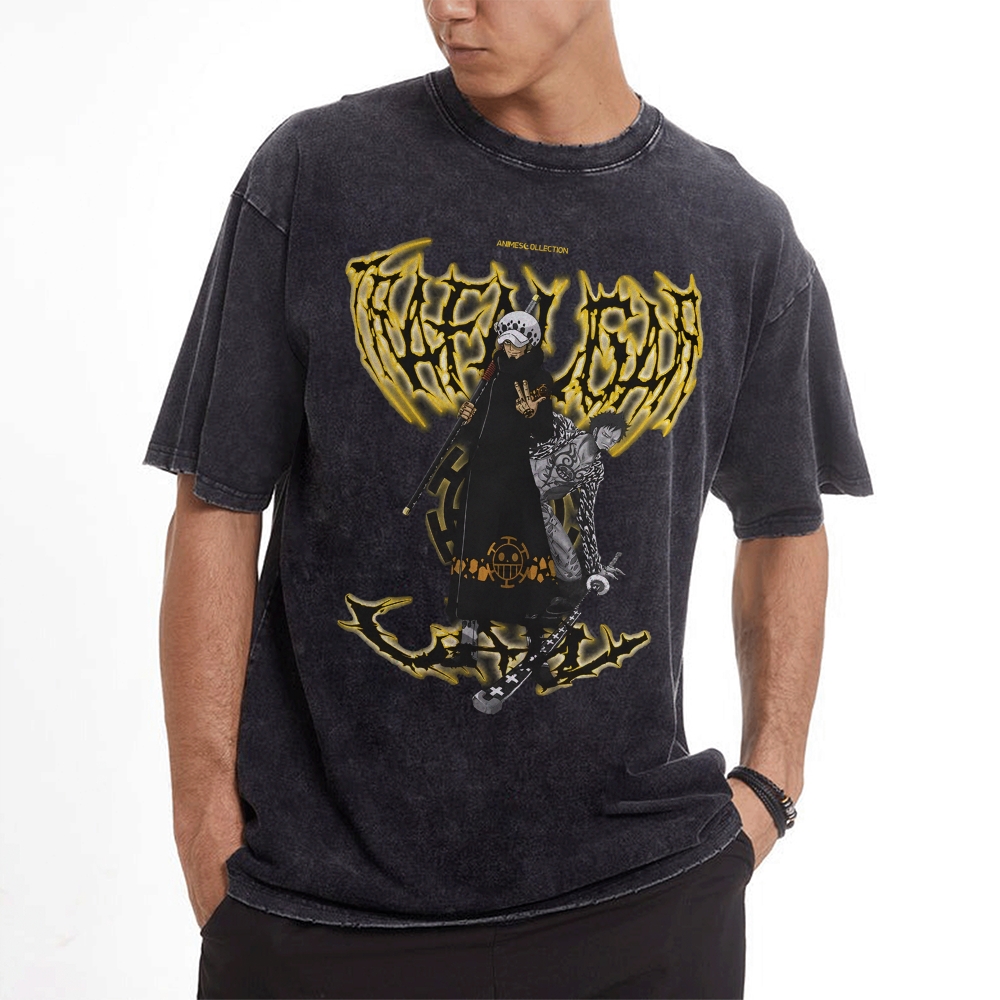 Law Vintage Oversized T-Shirt | One Piece-Teegamechanger