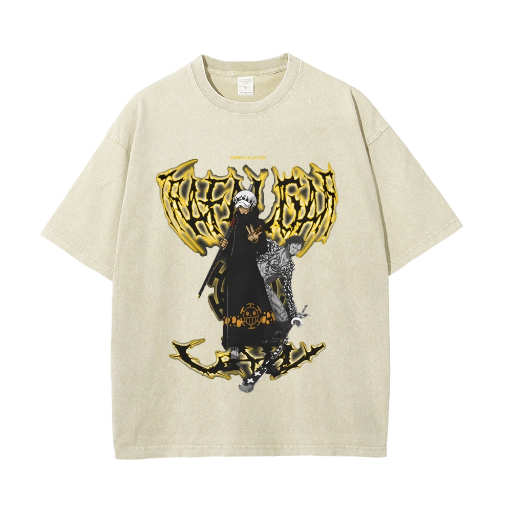 Law Vintage Oversized T-Shirt | One Piece-Teegamechanger