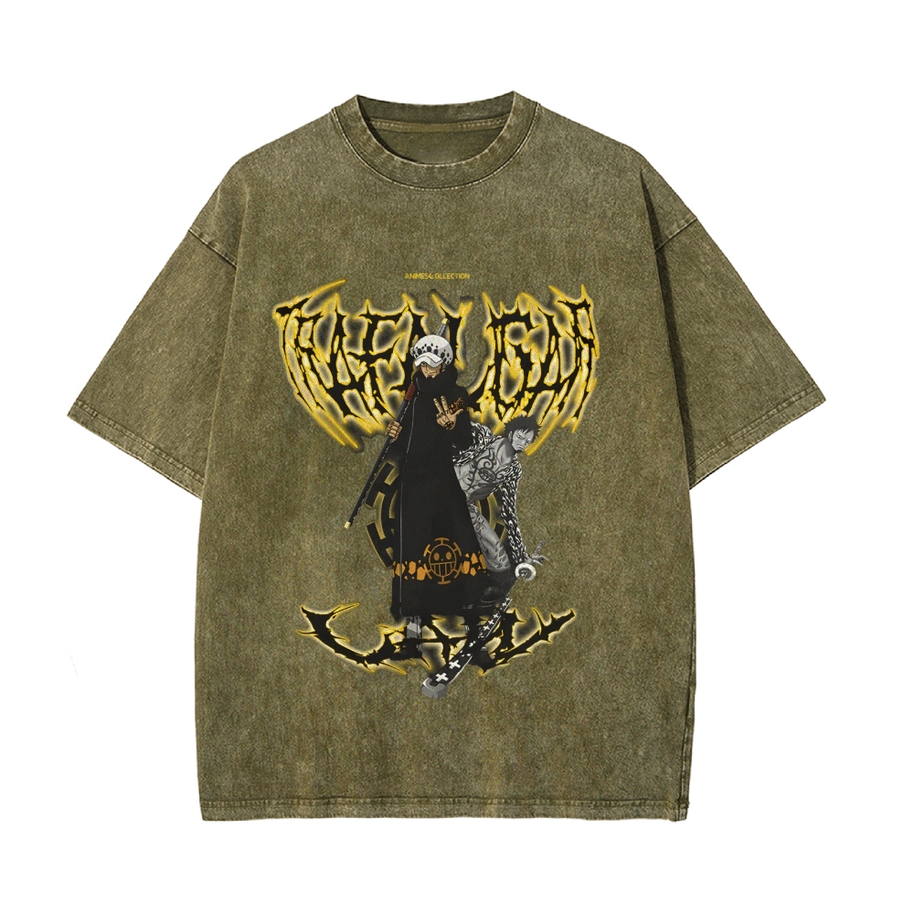 Law Vintage Oversized T-Shirt | One Piece-Teegamechanger