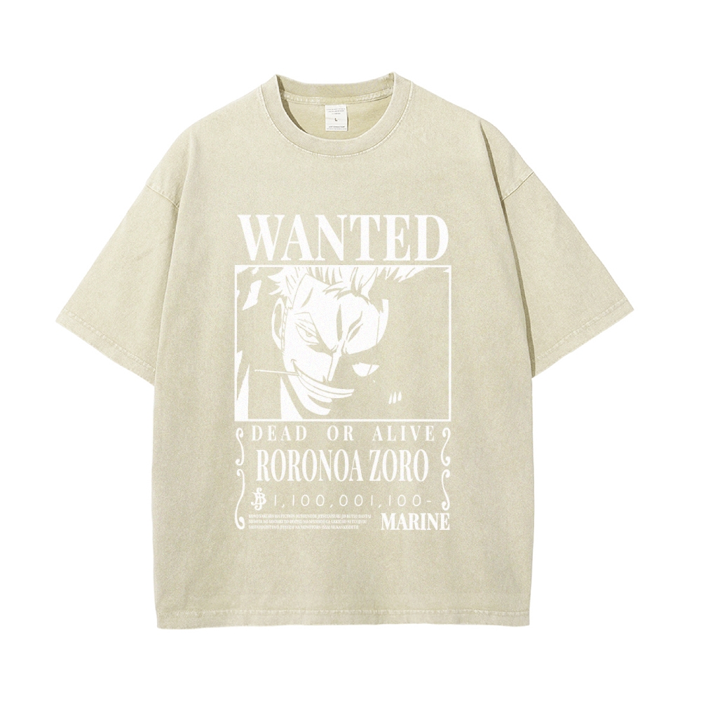 Zoro Vintage Oversized T-Shirt | One Piece-Teegamechanger