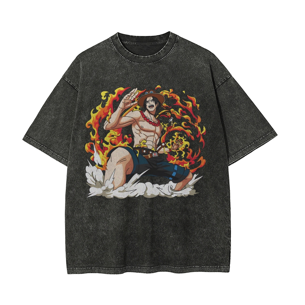 Ace Vintage Oversized T-Shirt | One Piece-Teegamechanger