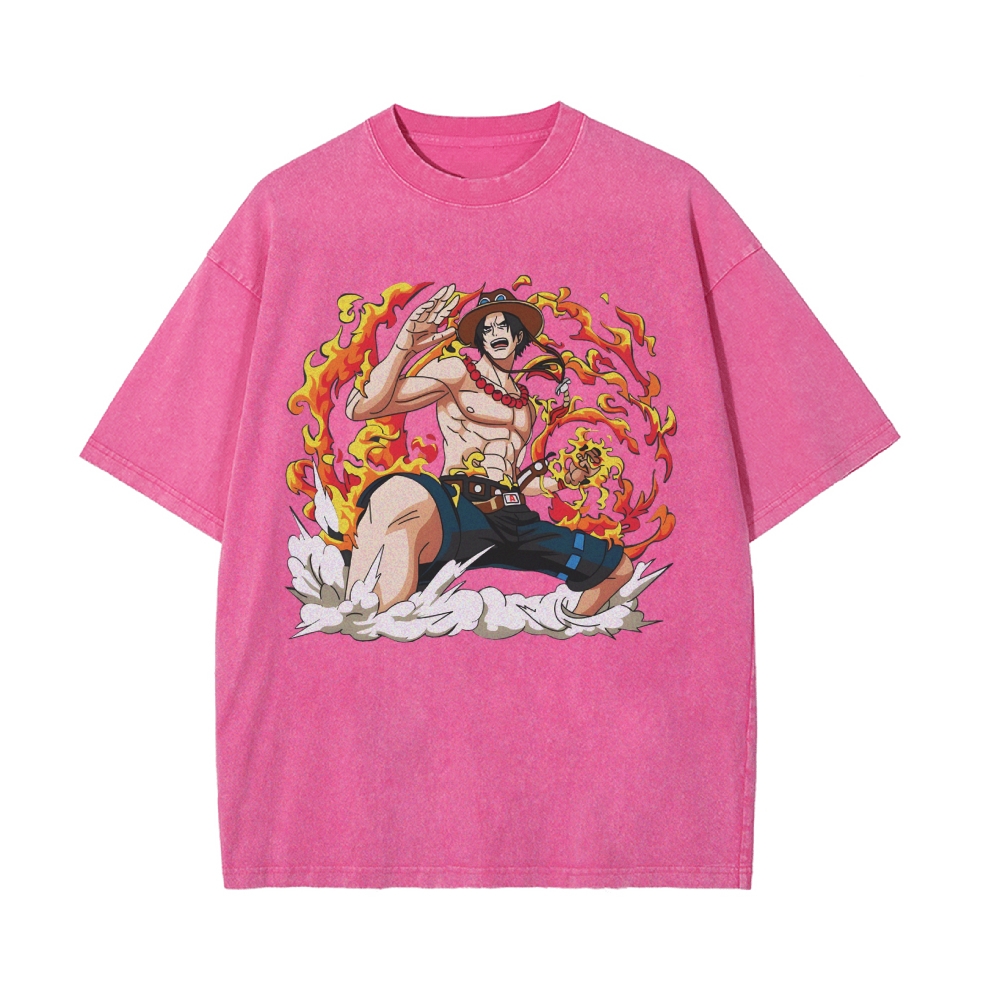 Ace Vintage Oversized T-Shirt | One Piece-Teegamechanger