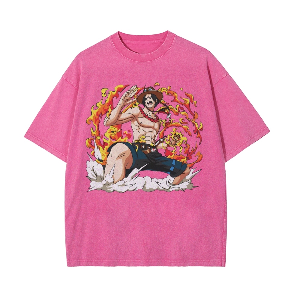 Ace Vintage Oversized T-Shirt | One Piece-Teegamechanger