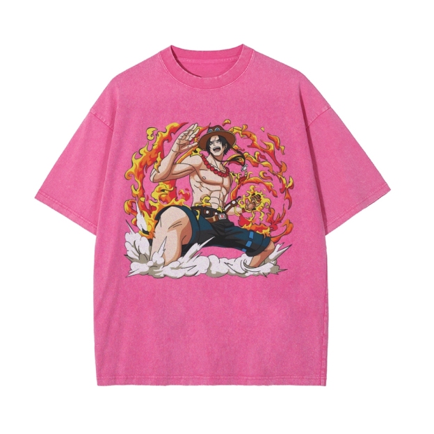 Ace Vintage Oversized T-Shirt | One Piece-Teegamechanger
