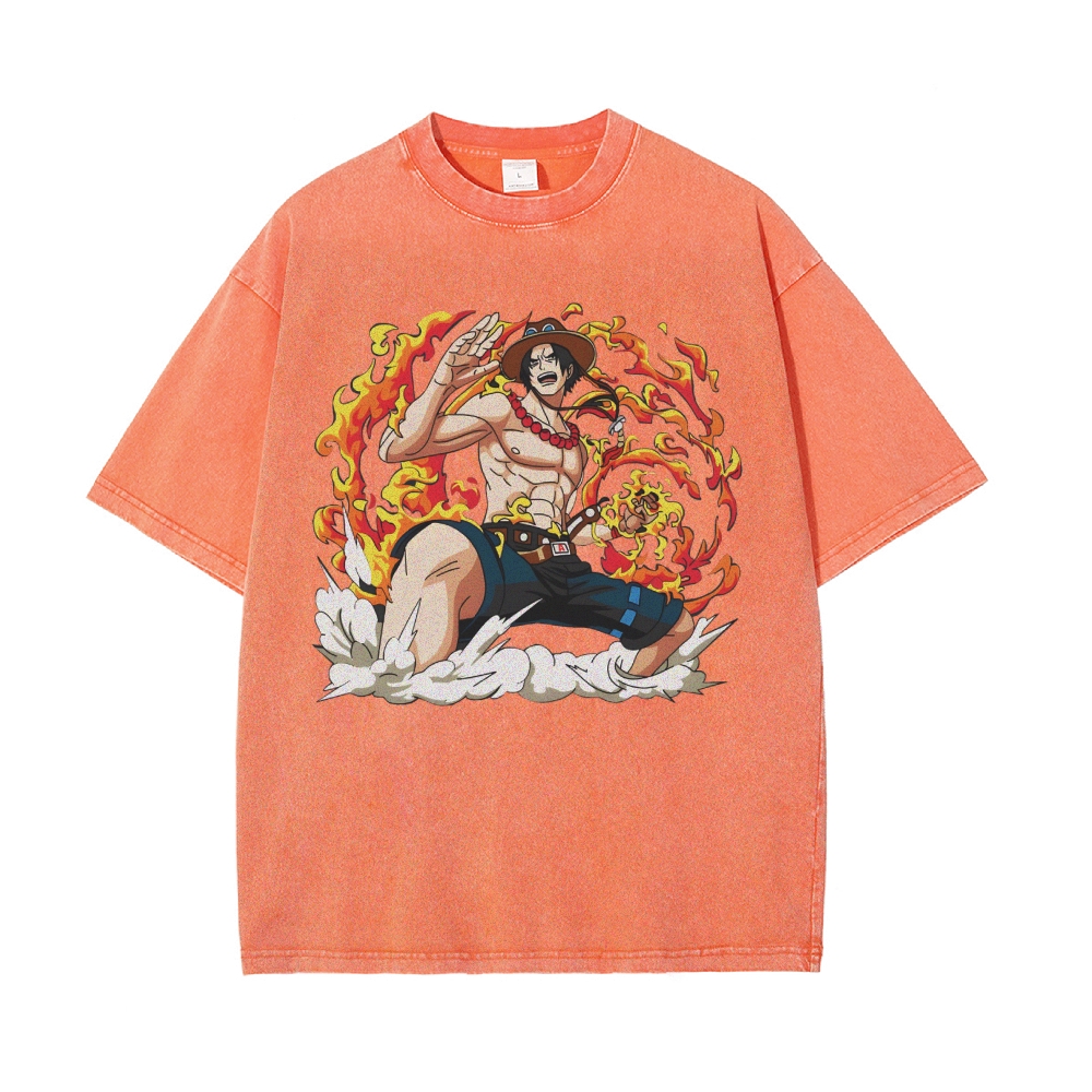Ace Vintage Oversized T-Shirt | One Piece-Teegamechanger