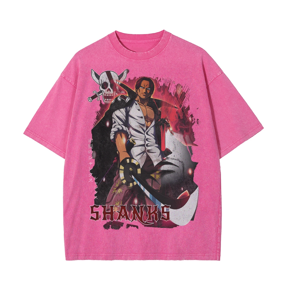 Shanks Vintage Oversized T-Shirt | One Piece-Teegamechanger