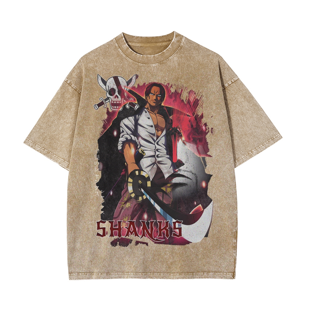 Shanks Vintage Oversized T-Shirt | One Piece-Teegamechanger