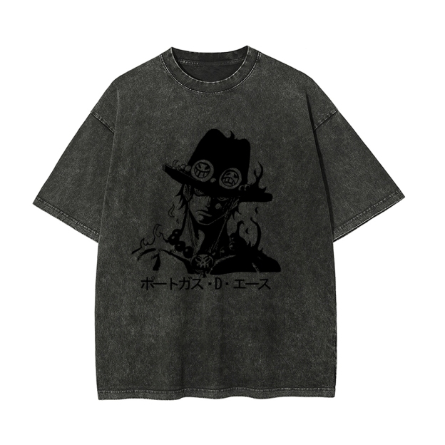 Ace Vintage Oversized T-Shirt | One Piece-Teegamechanger