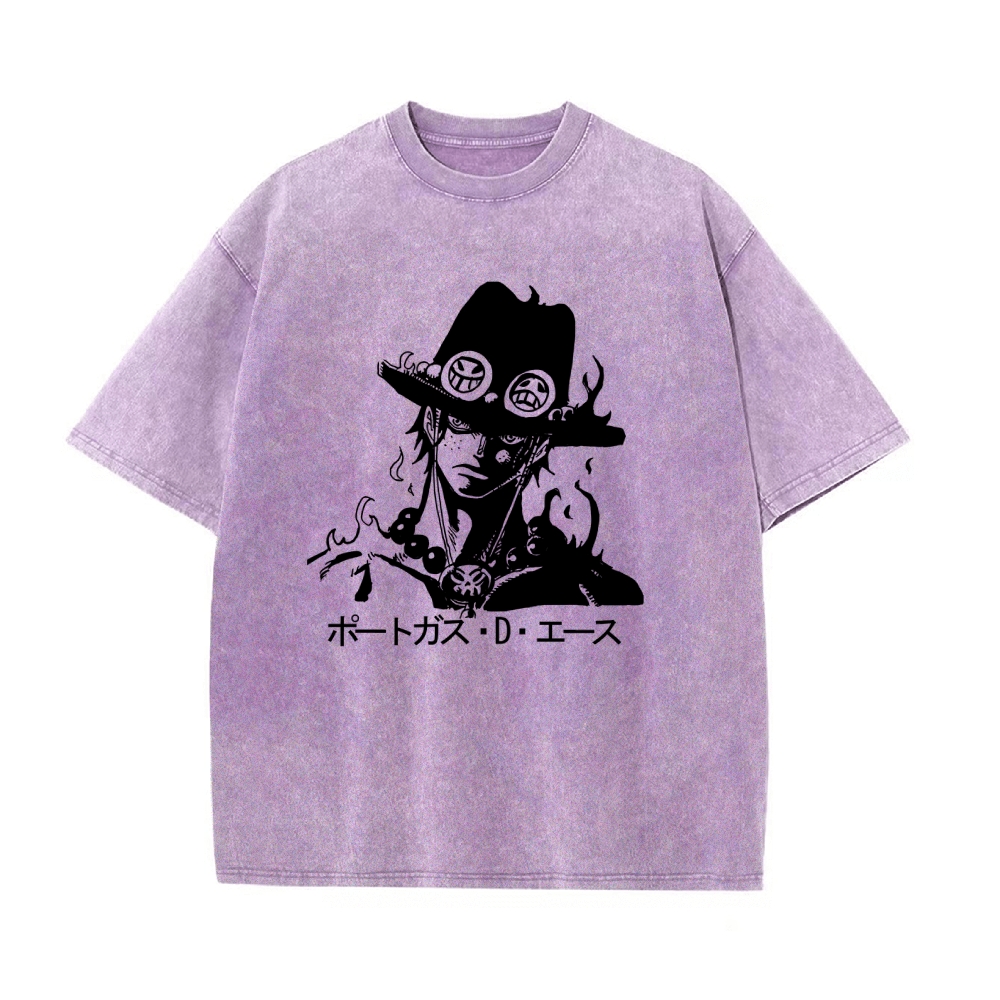 Ace Vintage Oversized T-Shirt | One Piece-Teegamechanger