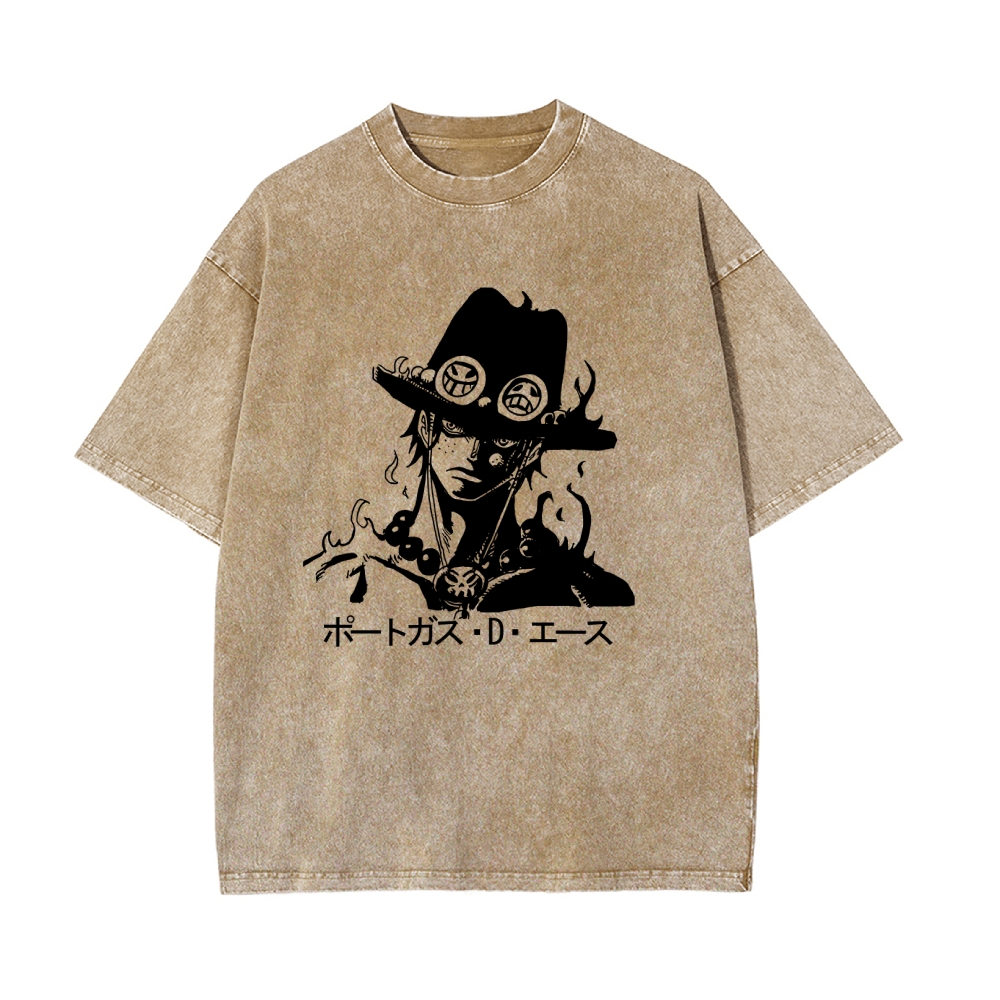Ace Vintage Oversized T-Shirt | One Piece-Teegamechanger
