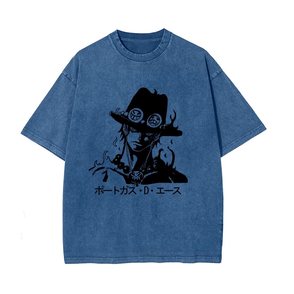 Ace Vintage Oversized T-Shirt | One Piece-Teegamechanger