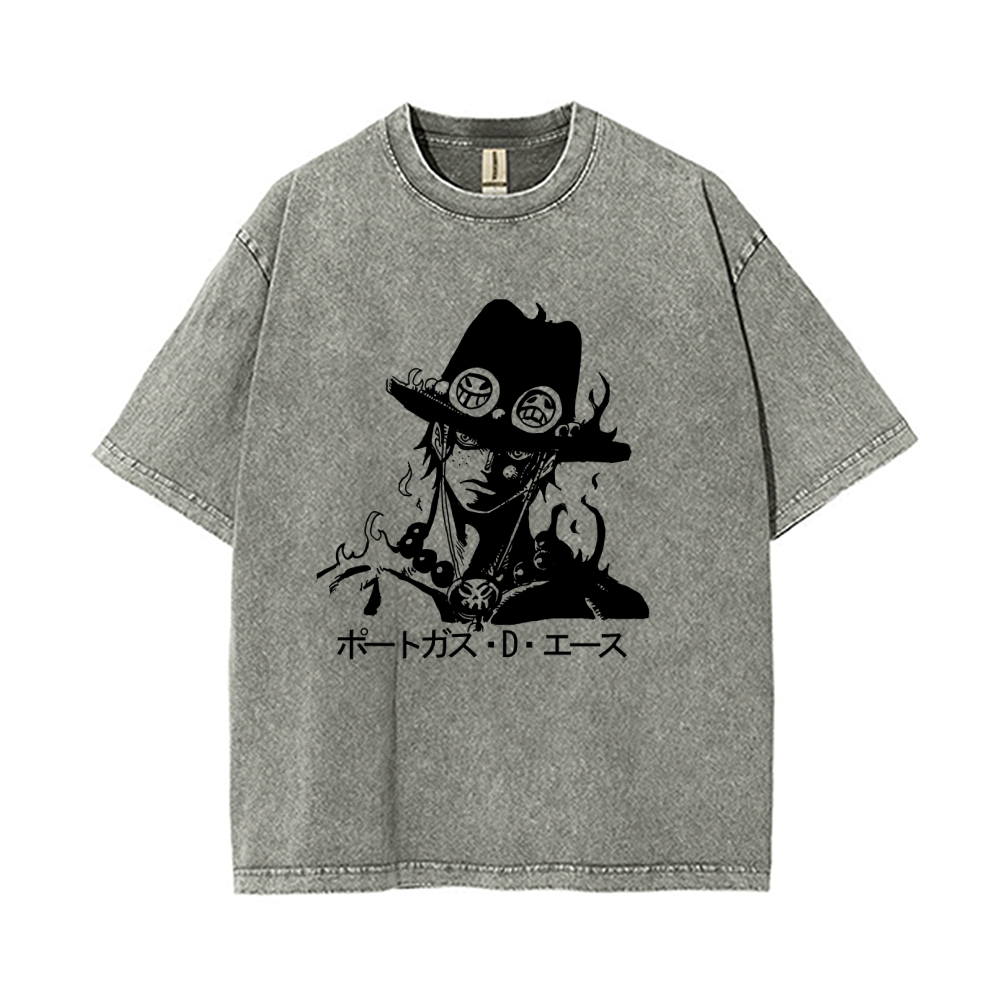 Ace Vintage Oversized T-Shirt | One Piece-Teegamechanger