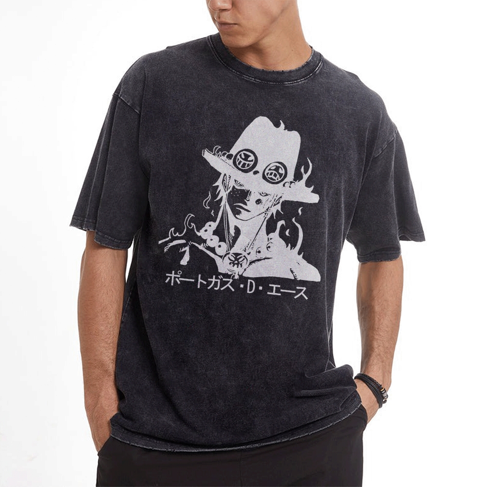 Ace Vintage Oversized T-Shirt | One Piece-Teegamechanger