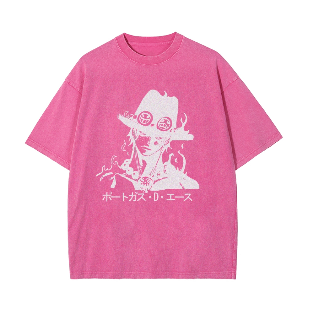 Ace Vintage Oversized T-Shirt | One Piece-Teegamechanger