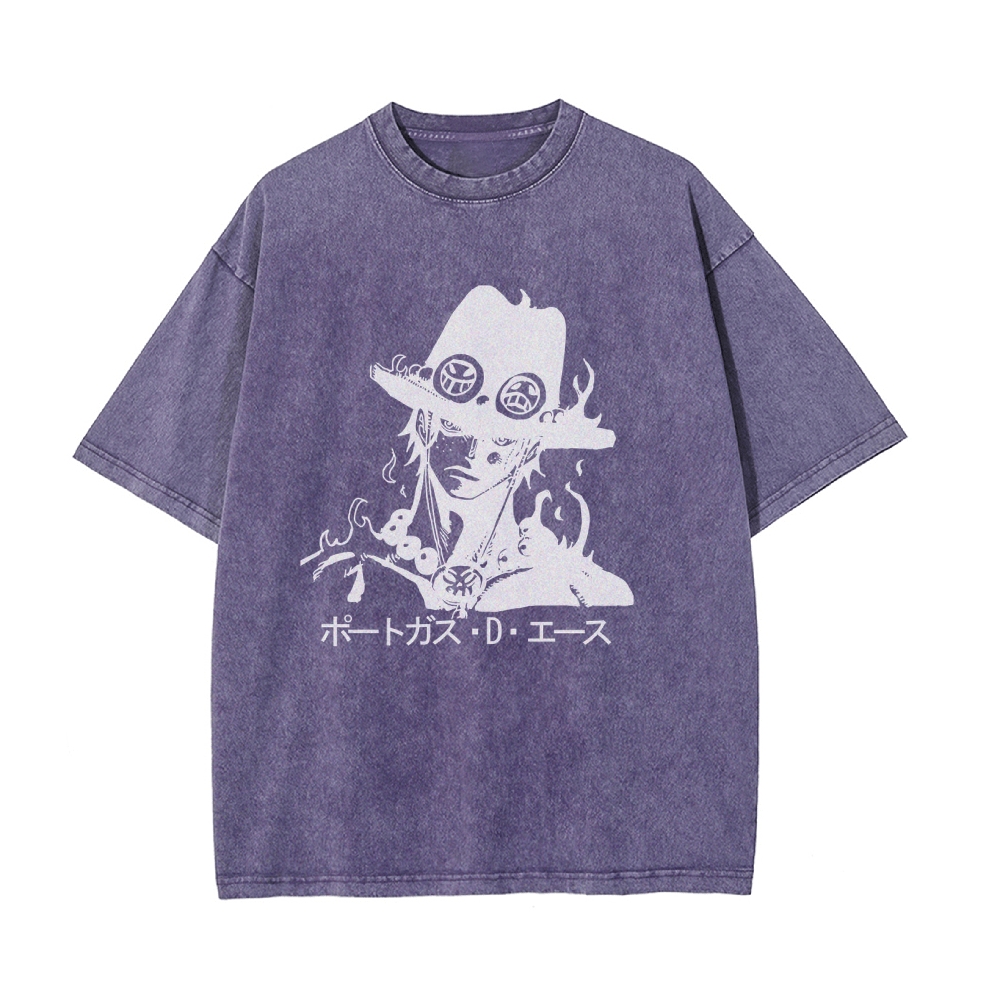 Ace Vintage Oversized T-Shirt | One Piece-Teegamechanger