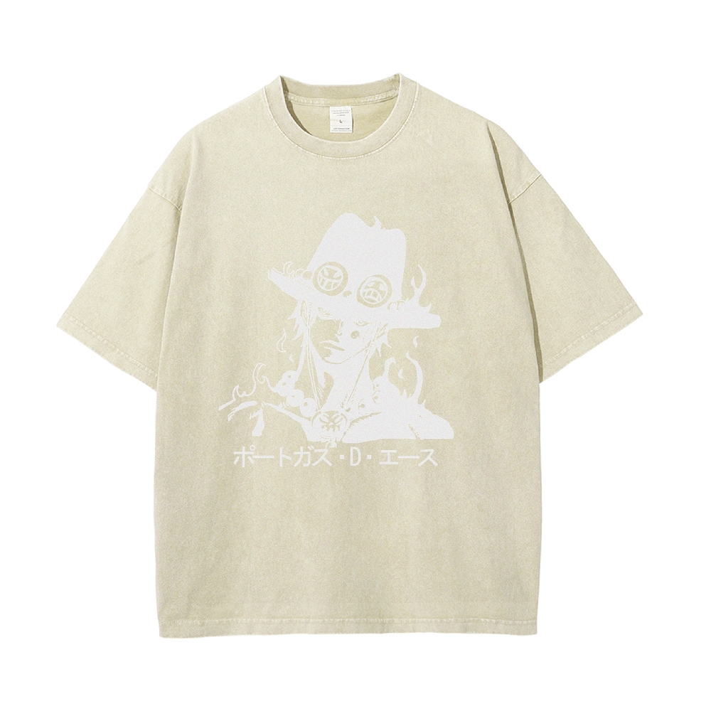 Ace Vintage Oversized T-Shirt | One Piece-Teegamechanger
