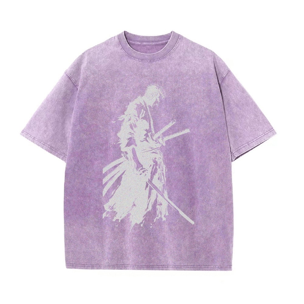Zoro Vintage Oversized T-Shirt | One Piece-Teegamechanger