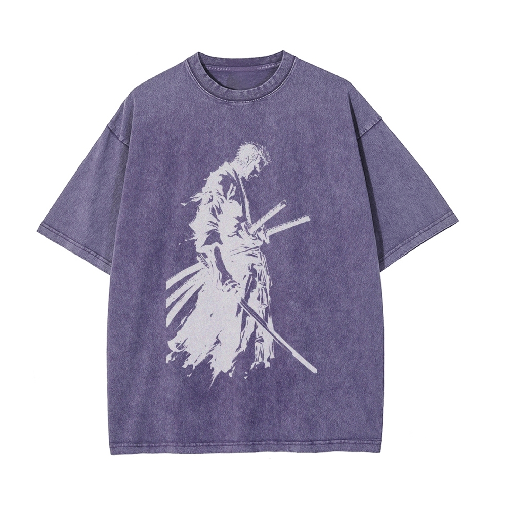 Zoro Vintage Oversized T-Shirt | One Piece-Teegamechanger