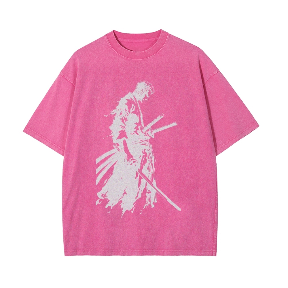 Zoro Vintage Oversized T-Shirt | One Piece-Teegamechanger