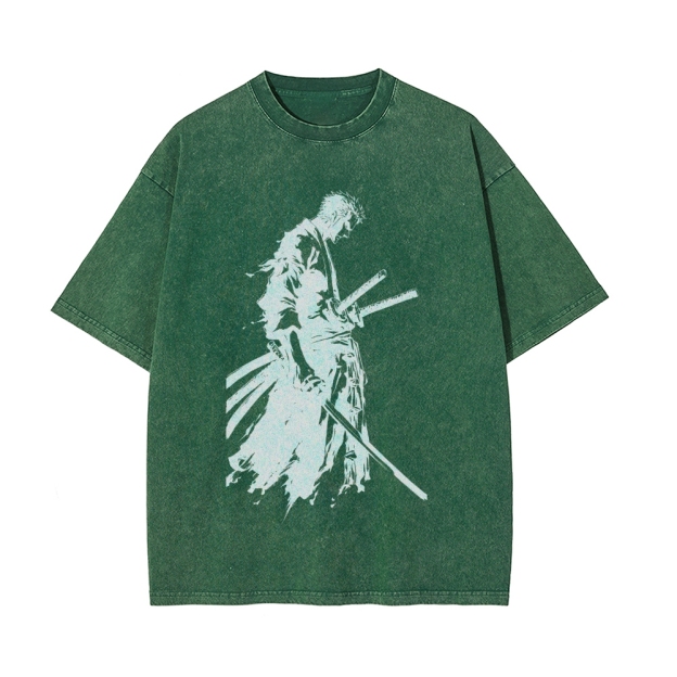 Zoro Vintage Oversized T-Shirt | One Piece-Teegamechanger