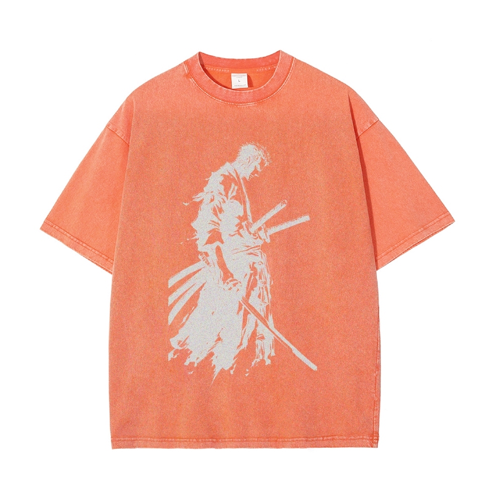 Zoro Vintage Oversized T-Shirt | One Piece-Teegamechanger