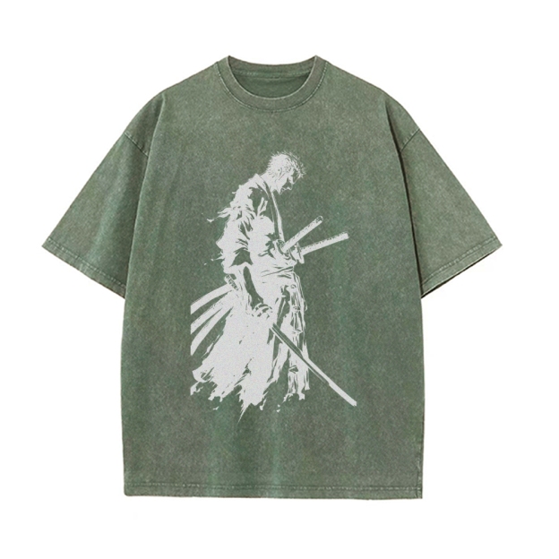Zoro Vintage Oversized T-Shirt | One Piece-Teegamechanger