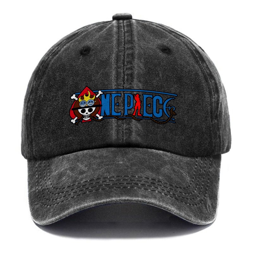 Unisex Vintage Fashion Casual Washed Hat 02 | One Piece-Teegamechanger