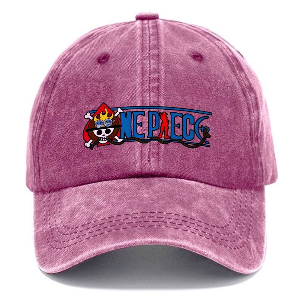 Unisex Vintage Fashion Casual Washed Hat 02 | One Piece-Teegamechanger