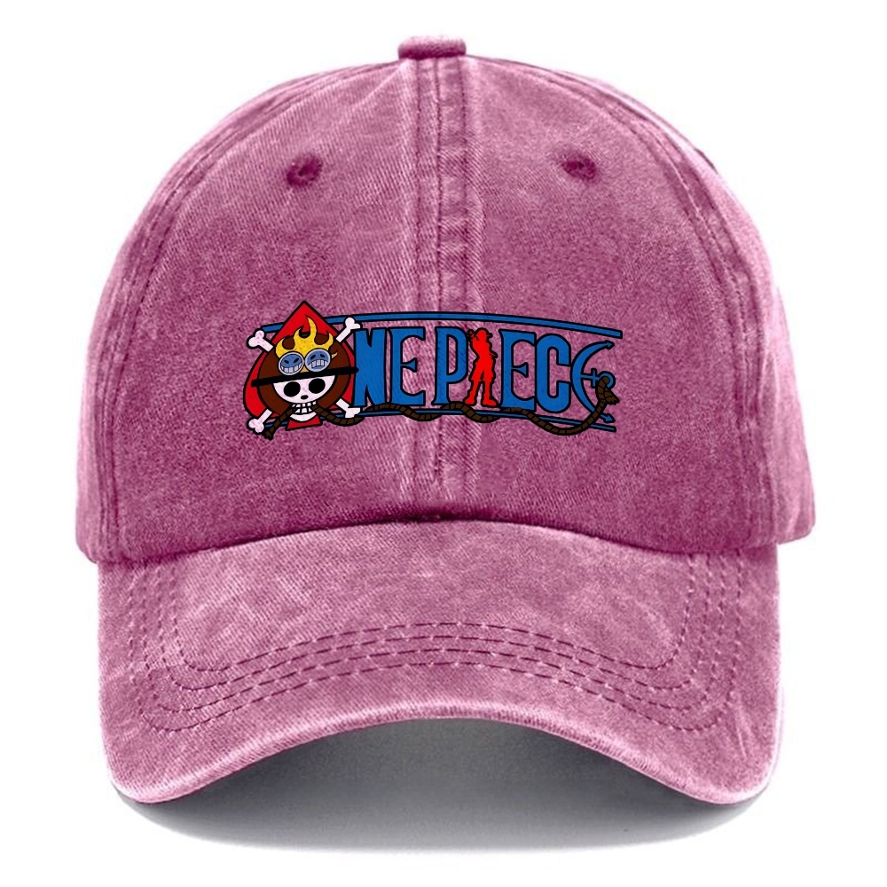 Unisex Vintage Fashion Casual Washed Hat 02 | One Piece-Teegamechanger
