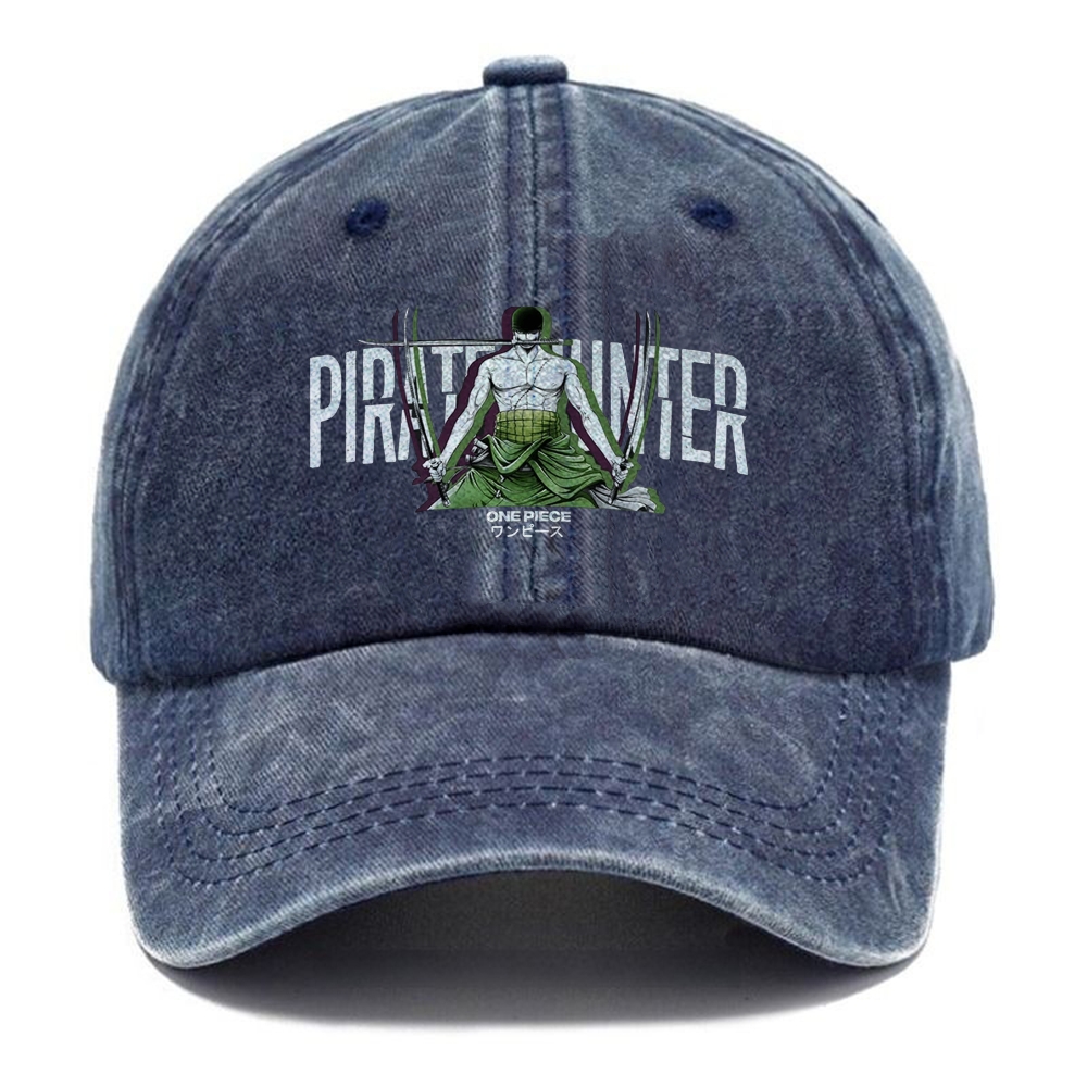 Unisex Vintage Fashion Casual Washed Hat 06 | One Piece-Teegamechanger