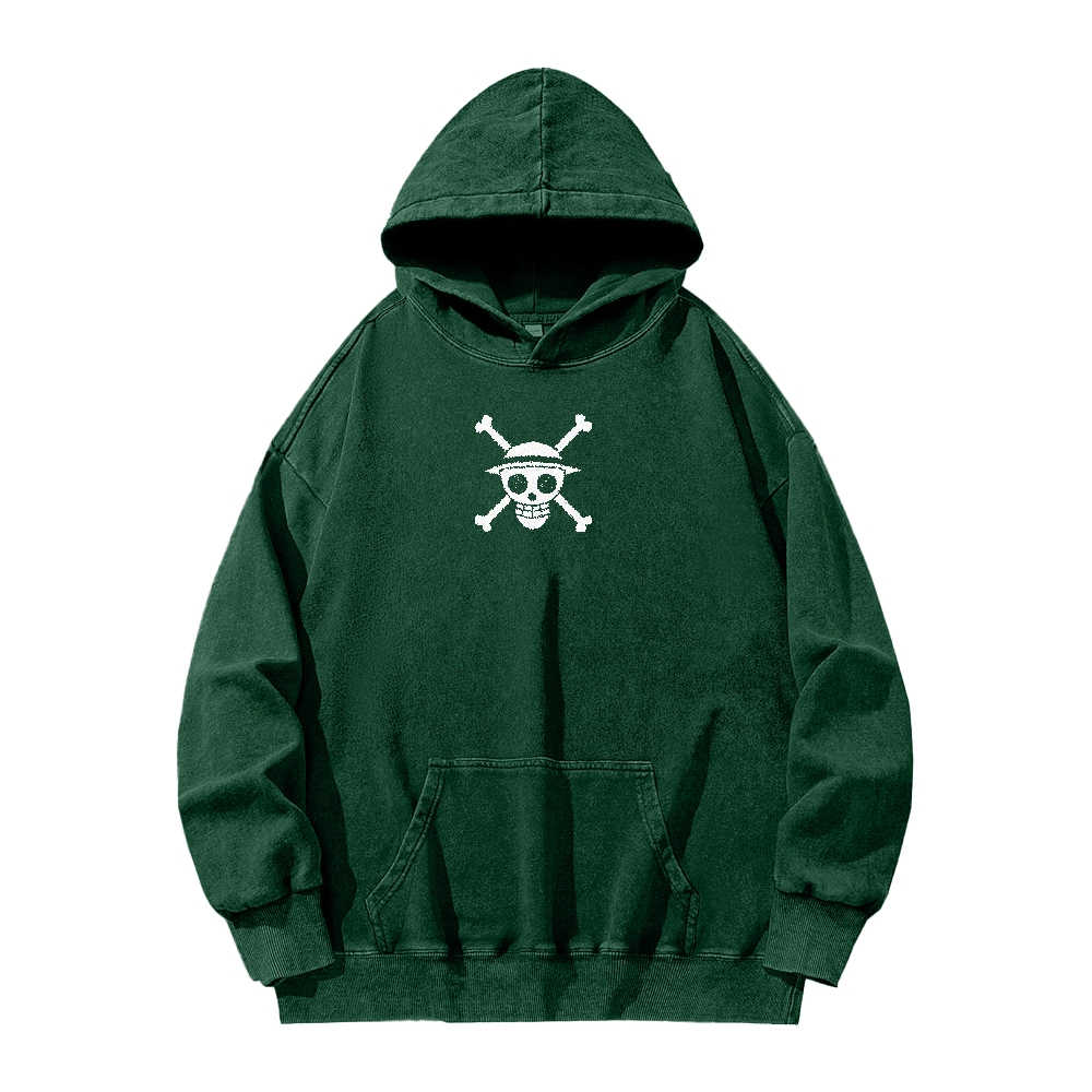 Luffy Vintage Hoodie | One Piece-Teegamechanger