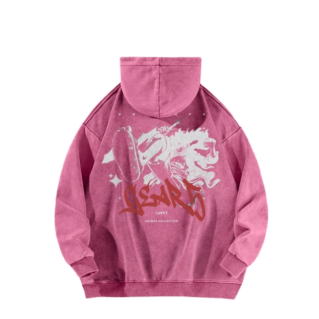 Luffy Vintage Hoodie | One Piece-Teegamechanger