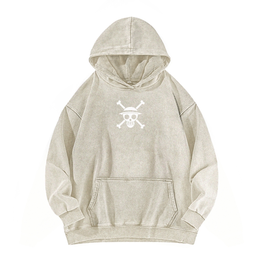 Luffy Vintage Hoodie | One Piece-Teegamechanger