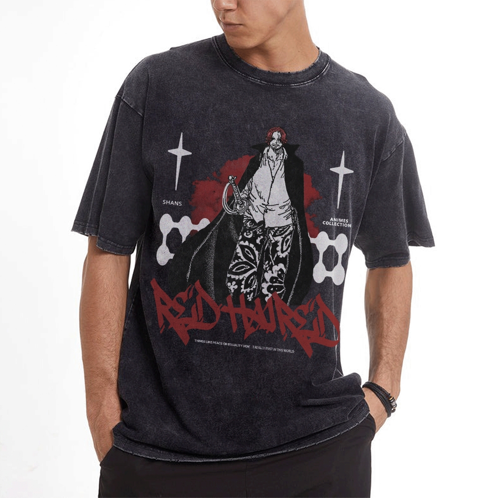 Shanks Vintage Oversized T-Shirt | One Piece-Teegamechanger
